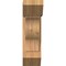 Ekena Millwork Funston Slat Smooth Bracket w/ Offset Brace, Western Red Cedar, 7 1/2"W x 18"D x 26"H BKT0806X18X26FST06SWR - alternate 2